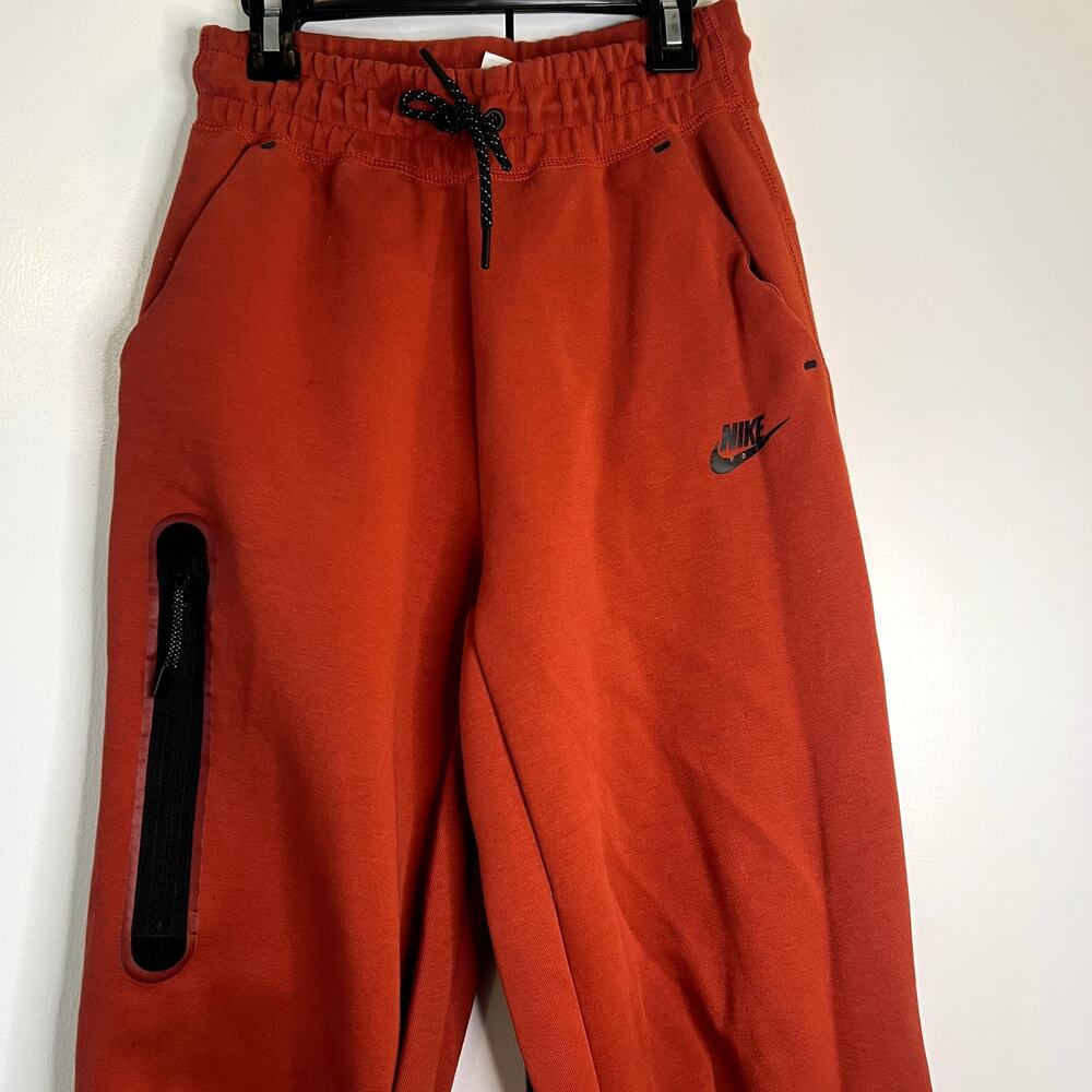 Nike Tech Fleece Jogger Pants Women's Size XS Red - Picture 4 of 7
